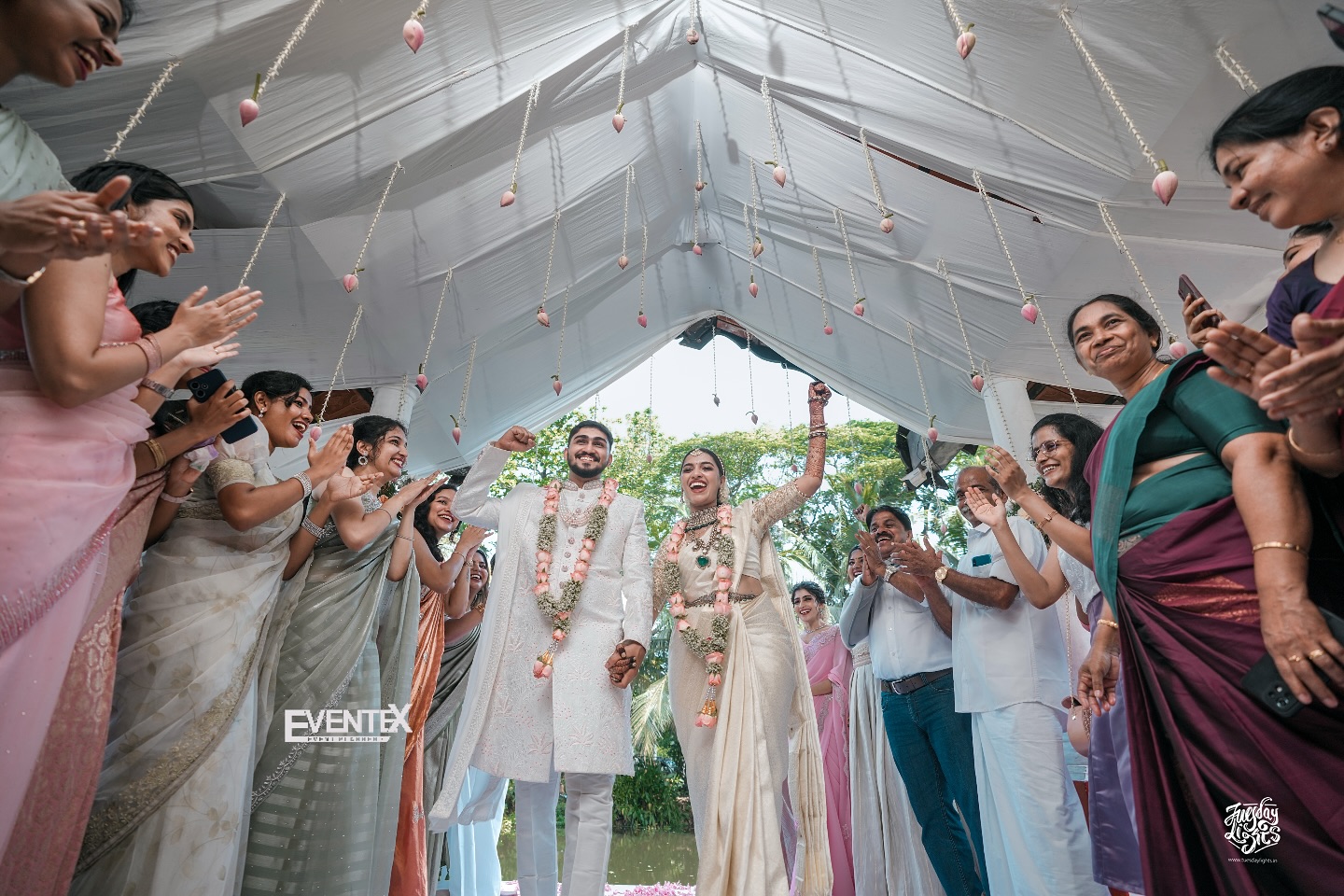 Exquisite floral design details