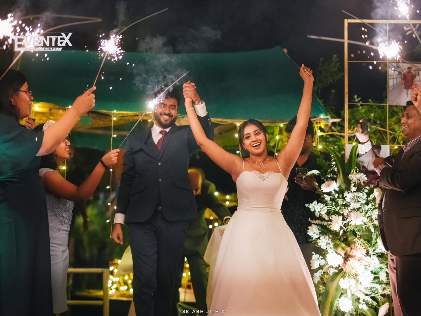 Intimate celebration details